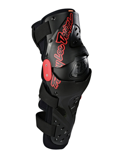 Troy Lee Designs Triad Knee/Shin Guard Hard Shell Solid Black