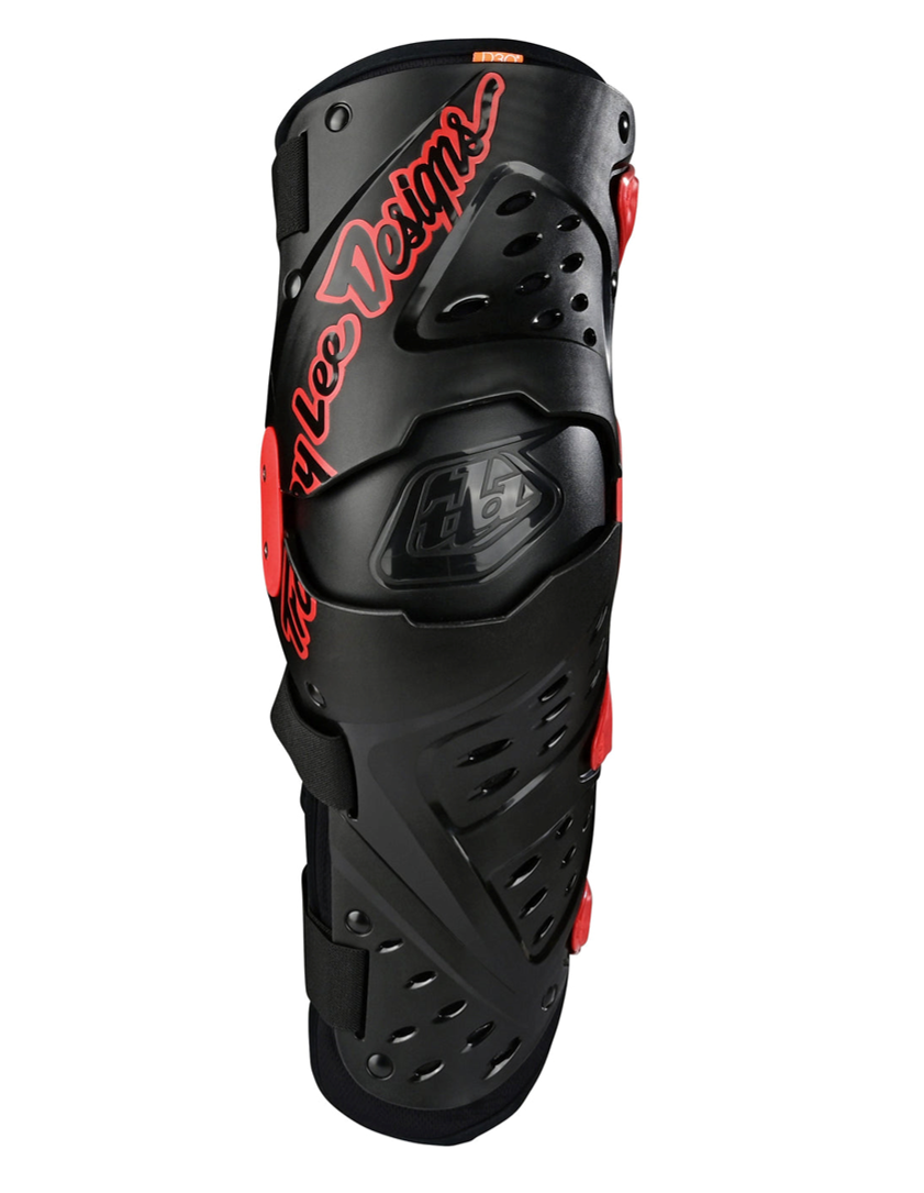 Troy Lee Designs Triad Knee/Shin Guard Hard Shell Solid Black