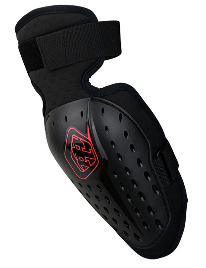 Troy Lee Designs Youth Rogue Elbow Guard Hard Shell Solid Black