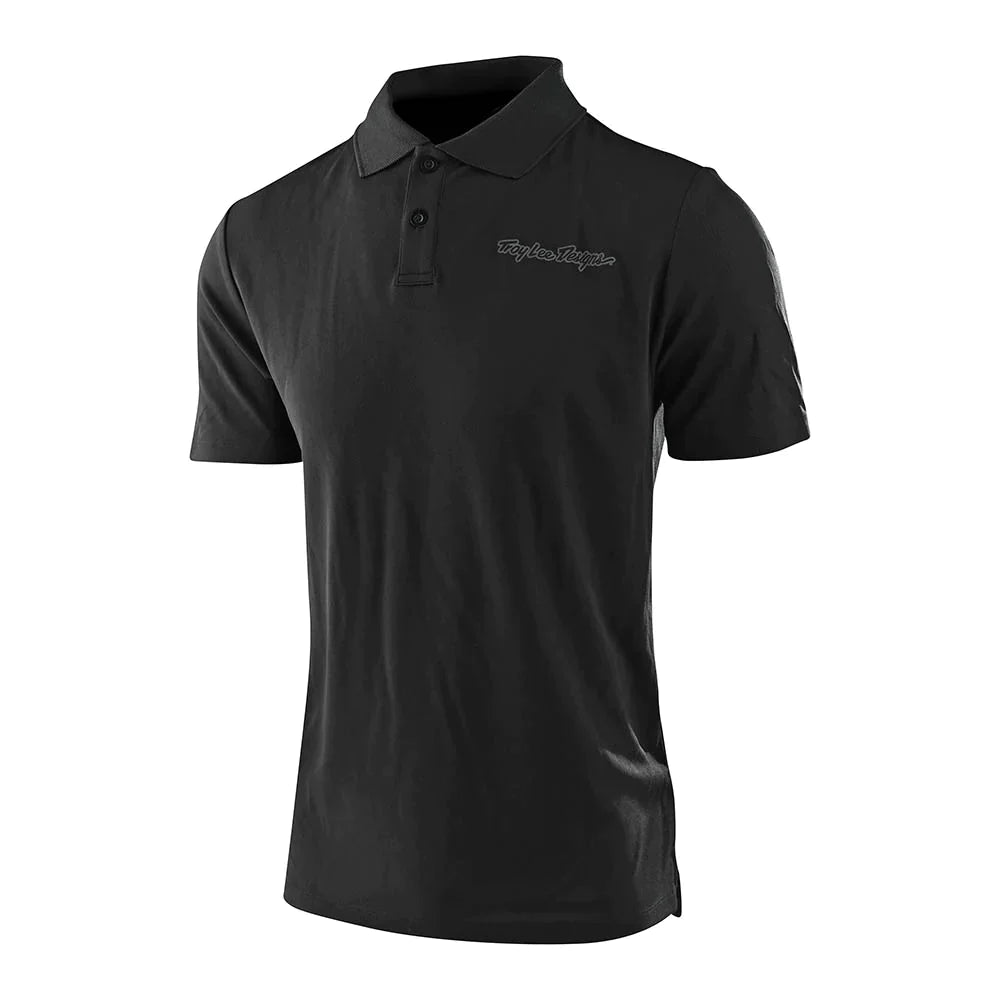 Troy Lee Designs Signature Polo Black