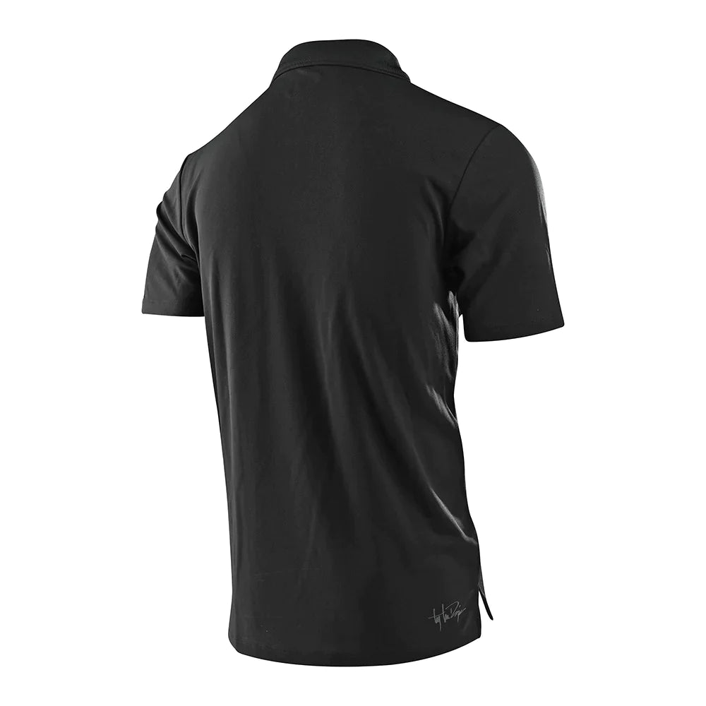 Troy Lee Designs Signature Polo Black