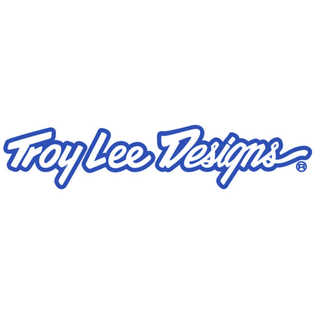 Troy Lee Designs Signature Decal Sticker Blue 5"