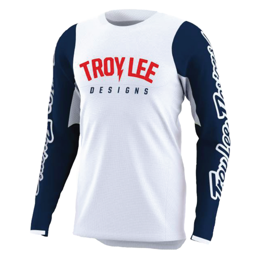 Troy Lee Designs GP Pro Jersey Boltz White/Navy