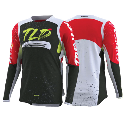 Troy Lee Designs GP Pro Jersey Partical Black/Glo Red