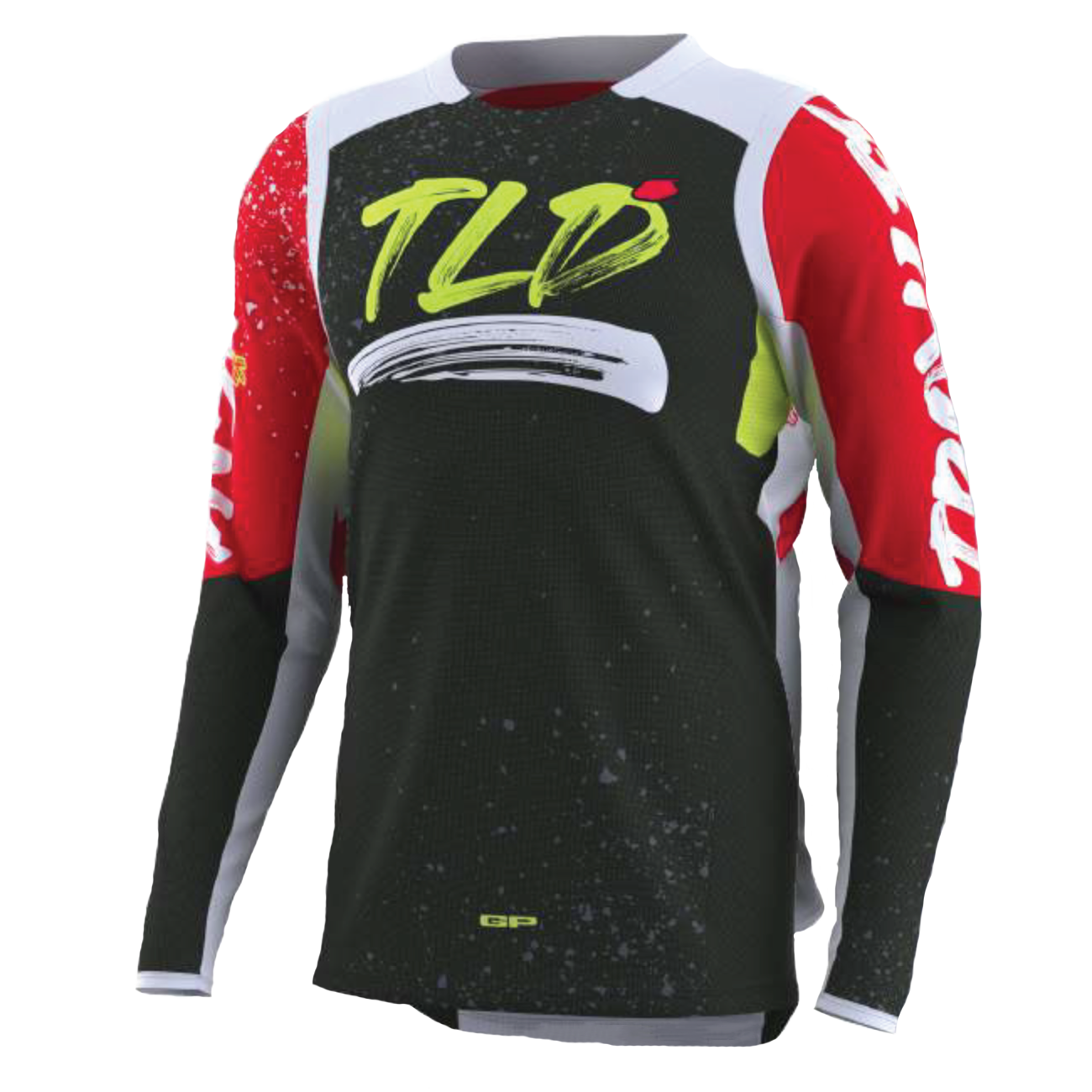 Troy Lee Designs GP Pro Jersey Partical Black/Glo Red