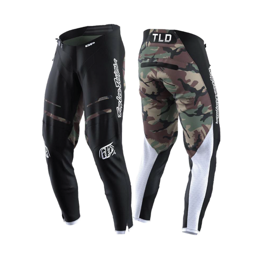 Troy Lee Designs GP Pro Pants Blends Camo Black/Green