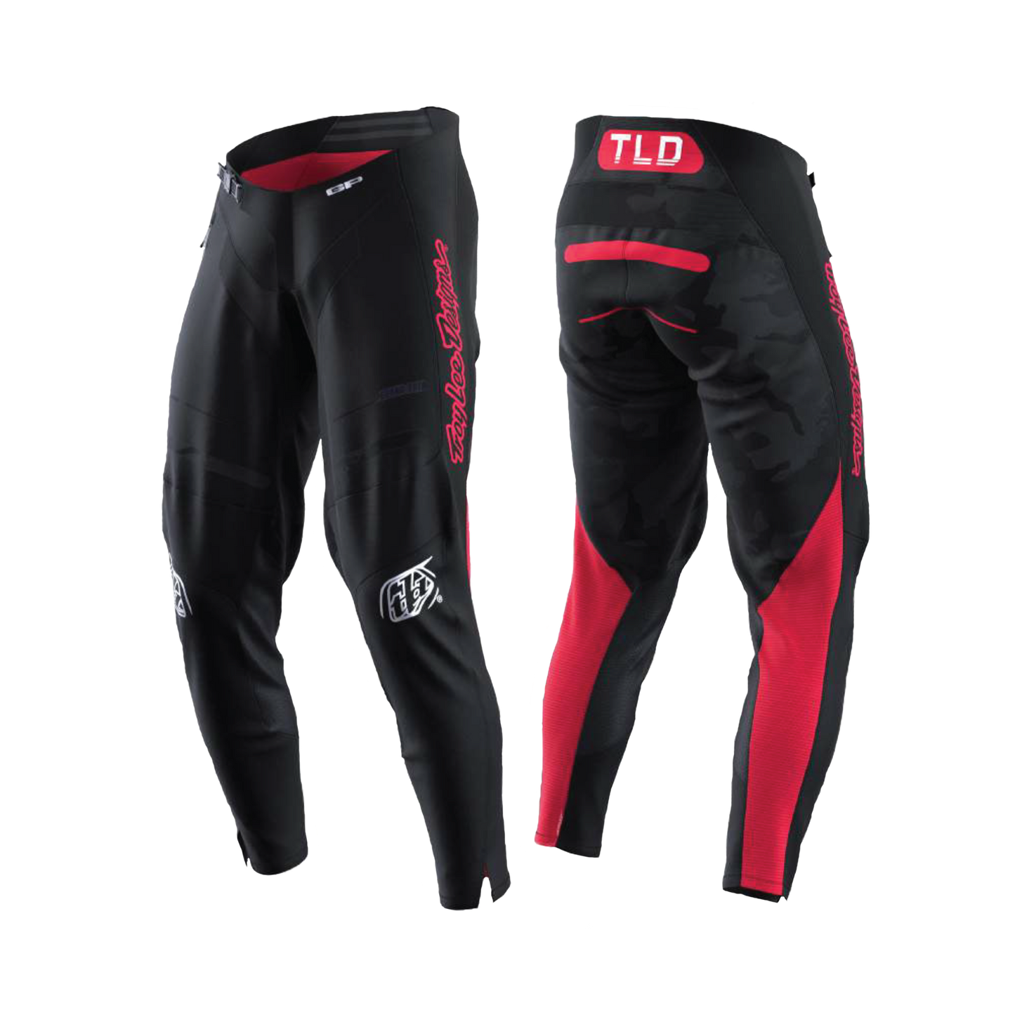 Troy Lee Designs GP Pro Pants Blends Camo Red/Black