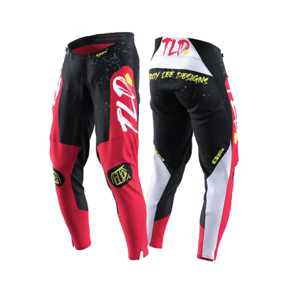 Troy Lee Designs GP Pro Pants Partical Black/Glo Red