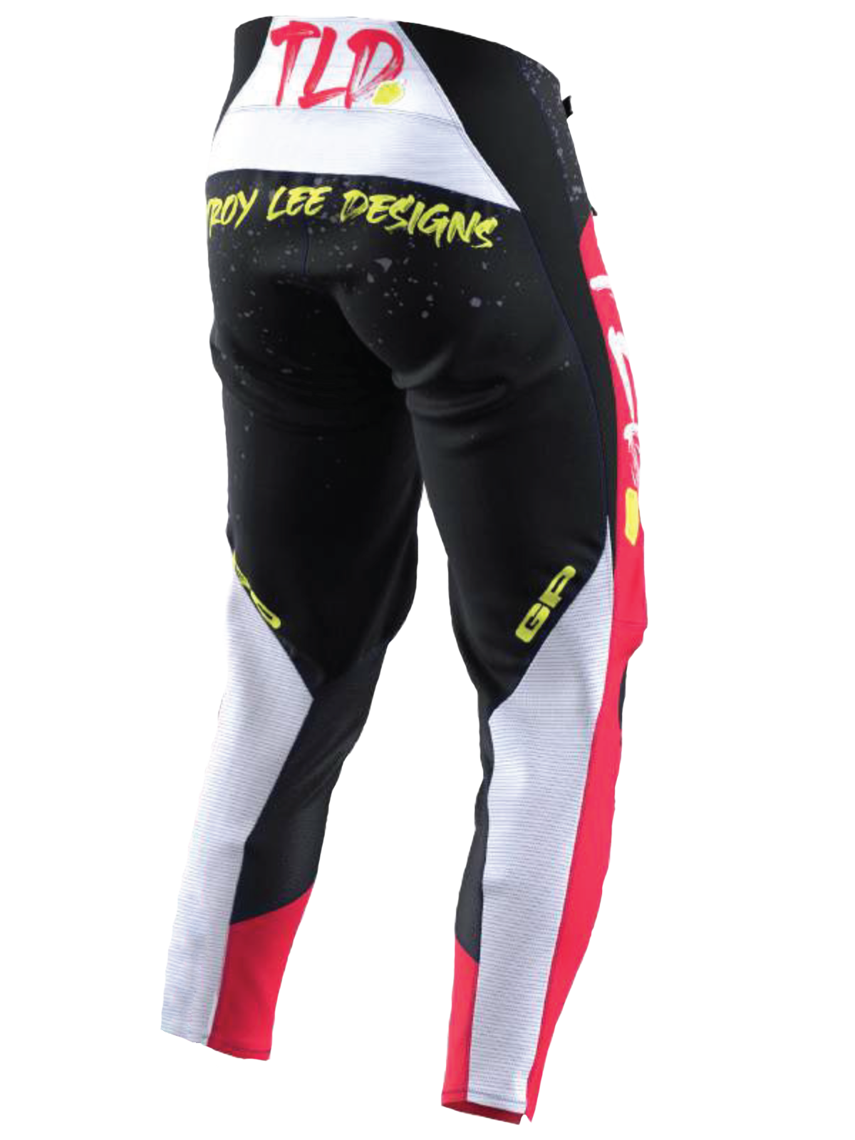 Troy Lee Designs GP Pro Pants Partical Black/Glo Red