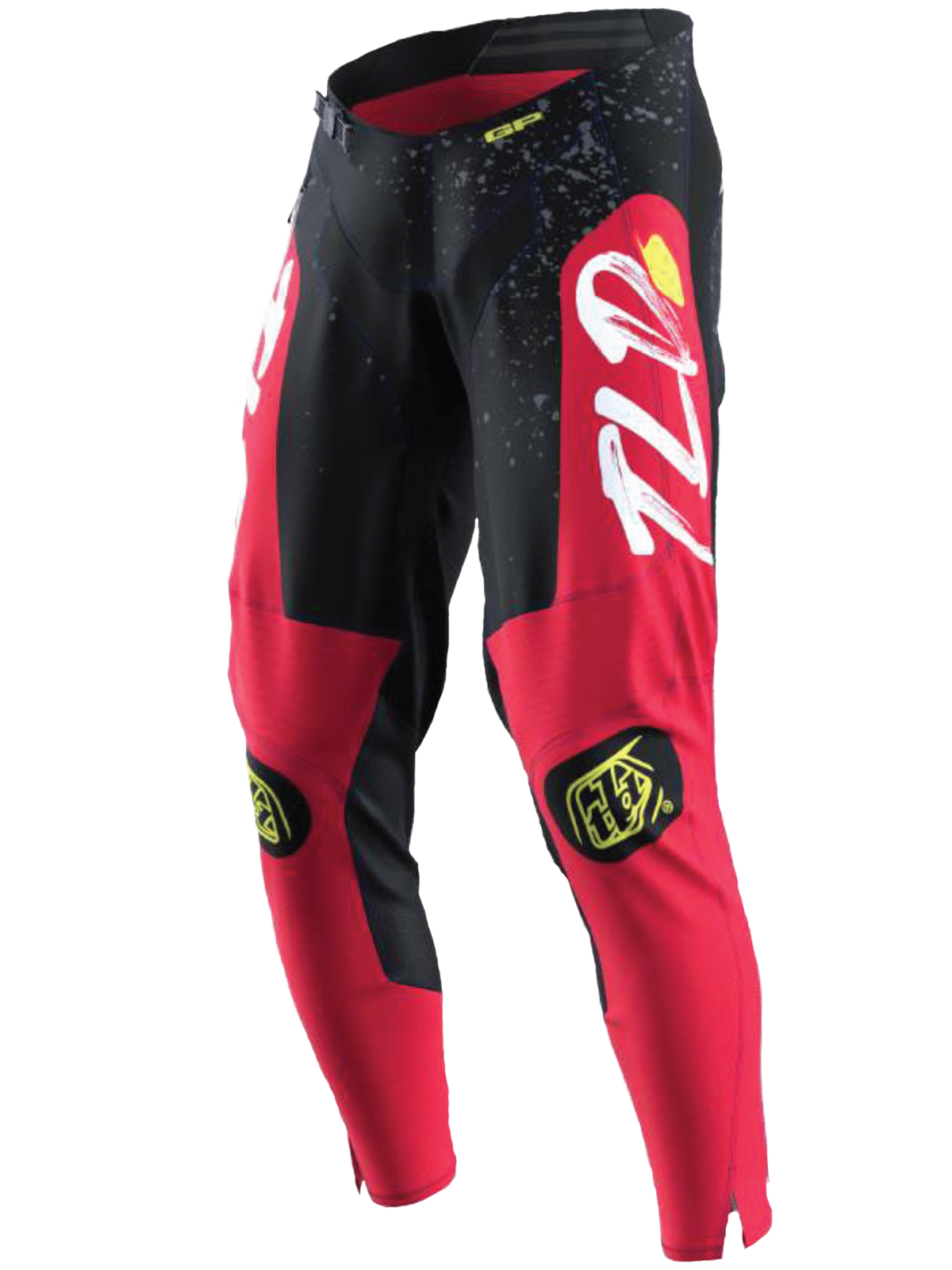 Troy Lee Designs GP Pro Pants Partical Black/Glo Red