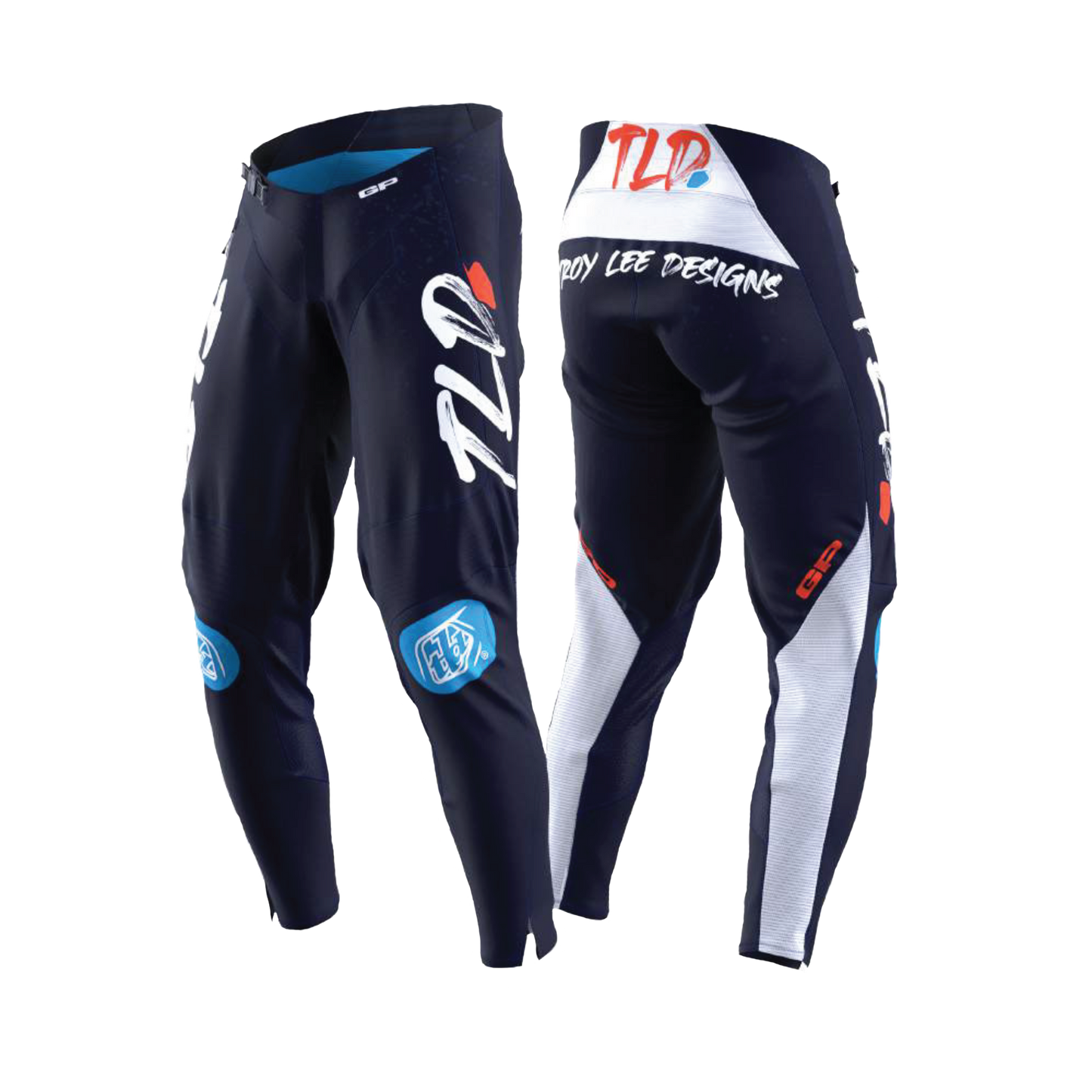 Troy Lee Designs GP Pro Pants Partical Navy/Orange