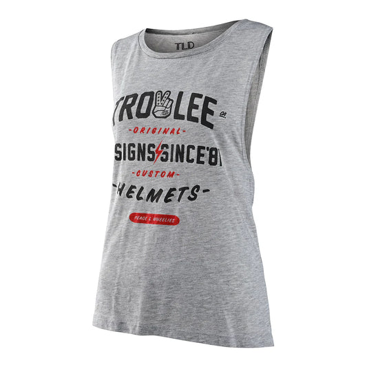 Troy Lee Designs Women's Roll Out Tank-top Deep Heather