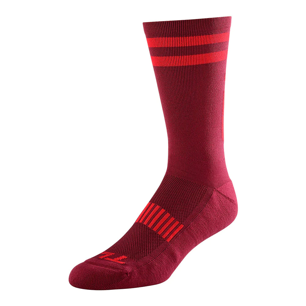 Troy Lee Designs Speed Performance Socks Oxblood