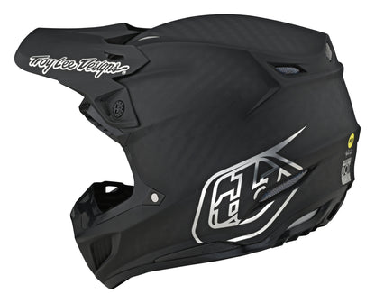 Troy Lee Designs SE5 Carbon Helmet Stealth Black / Chrome