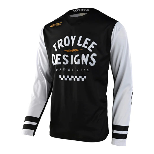 Troy Lee Designs Scout GP Jersey Ride On Black/White