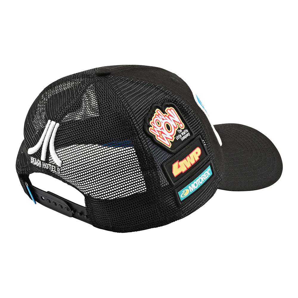 Troy Lee Designs Gasgas Team Curved Snapback Hat Black