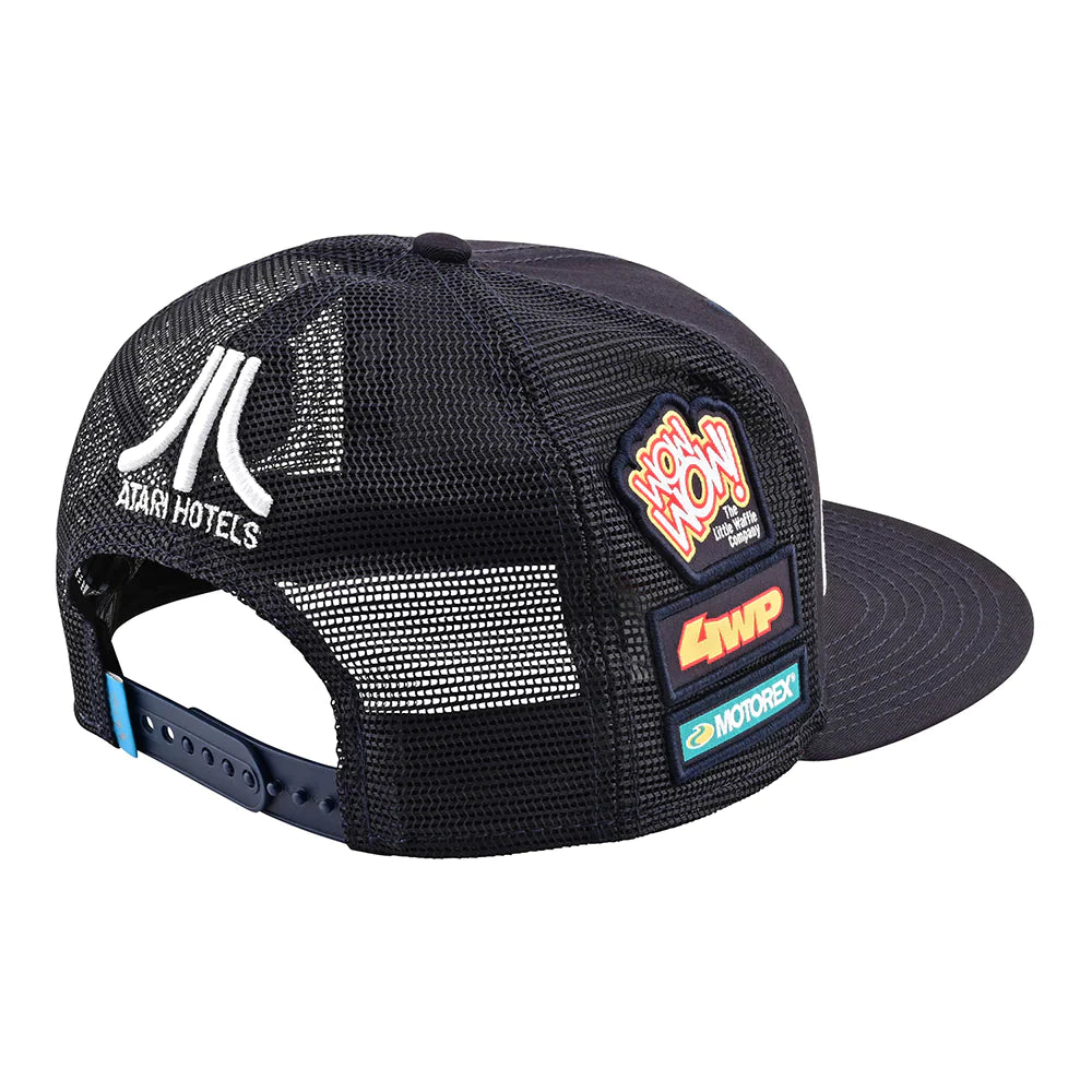 Troy Lee Designs Gasgas Team Snapback Hat Navy