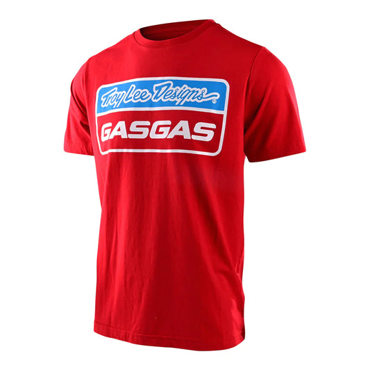 Troy Lee Designs Gasgas Team Stock Short Sleeve T-shirt Red