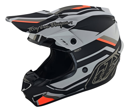 Troy Lee Designs GP Apex Helmet Grey/Orange