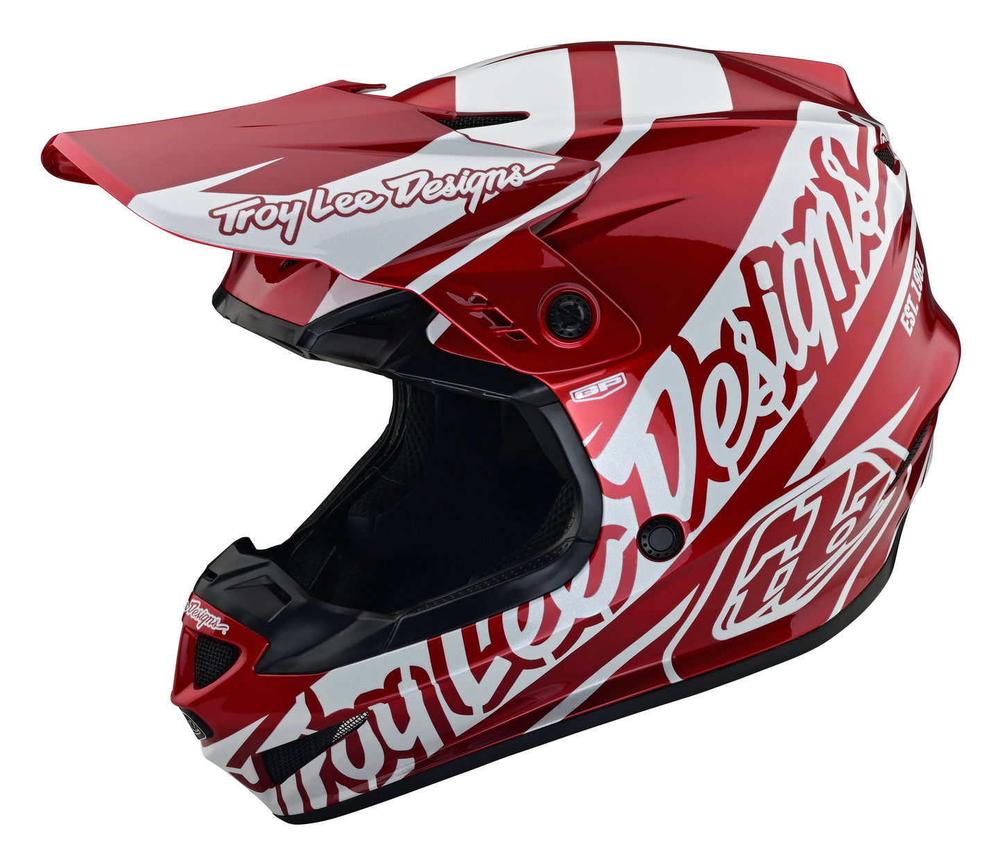 Troy Lee Designs GP Slice Helmet Red/White