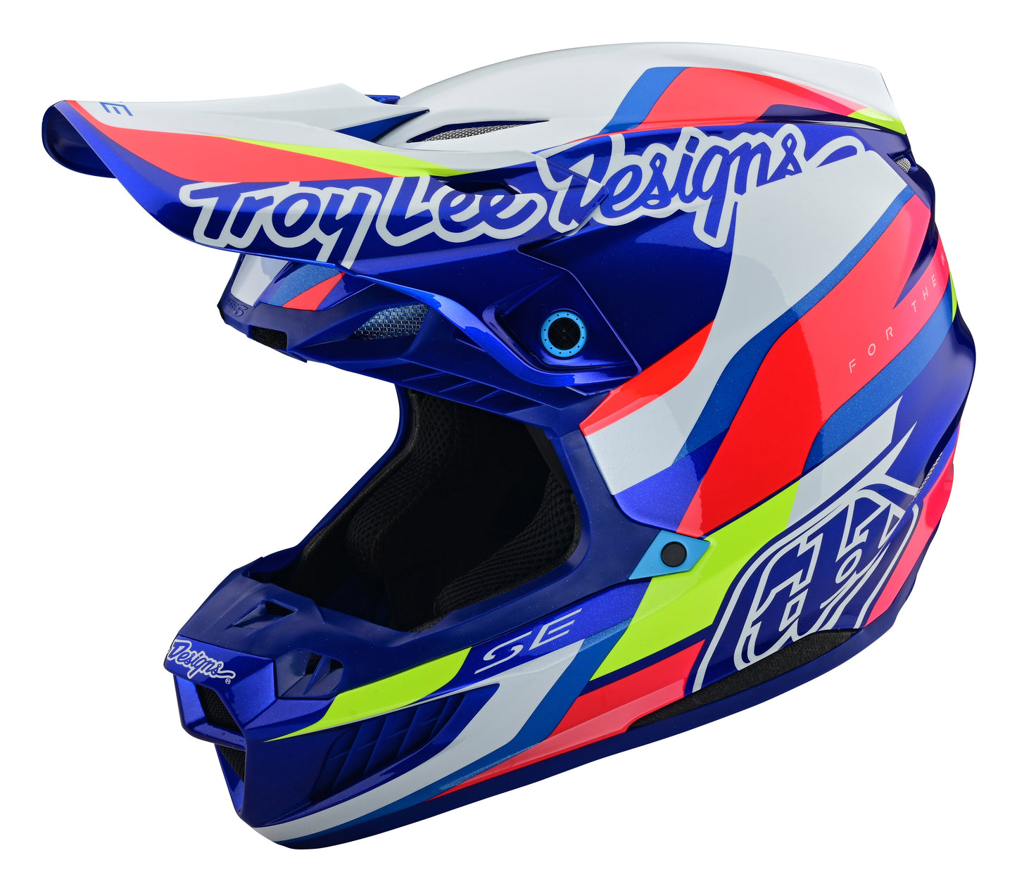 Troy Lee Designs SE5 Omega Helmet W/Mips Blue