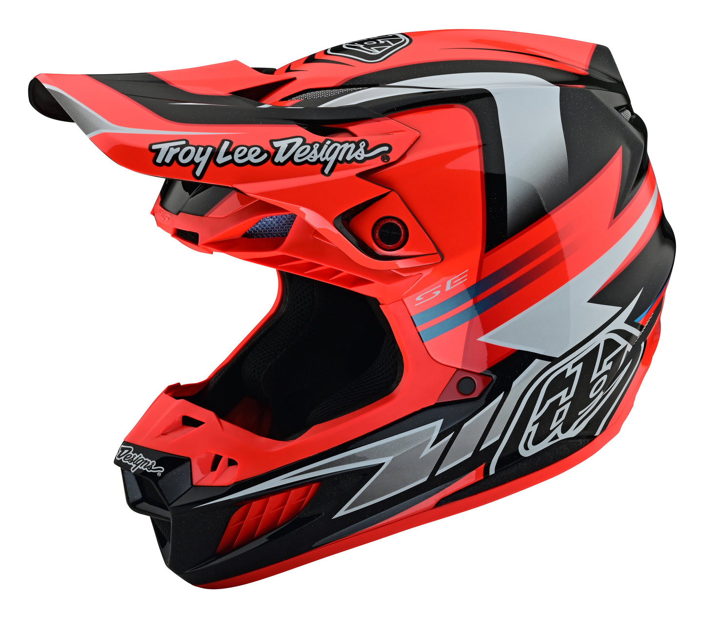 Troy Lee Designs SE5 Saber Helmet W/Mips Neo Orange