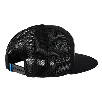 Troy Lee Designs Gasgas Team Snapback Hat Black