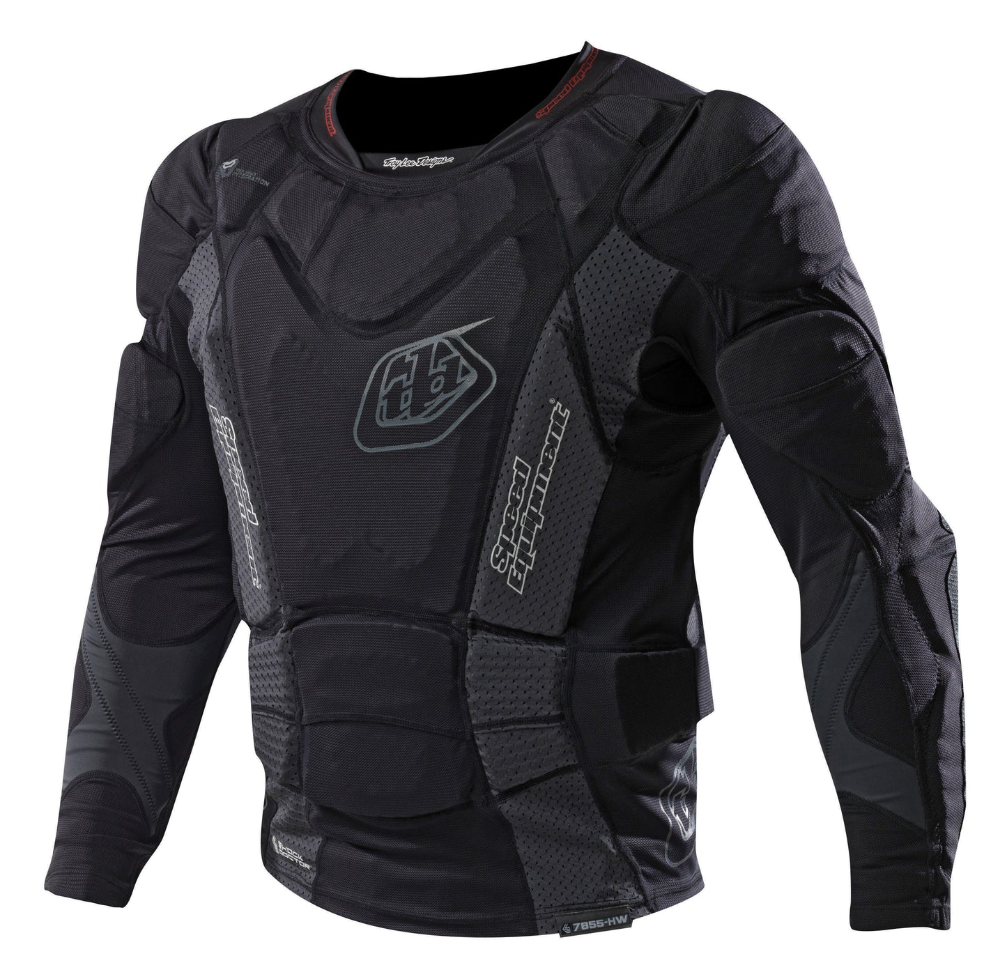 Troy Lee Designs UPL 7855 HW Upper Body Armor Solid Black