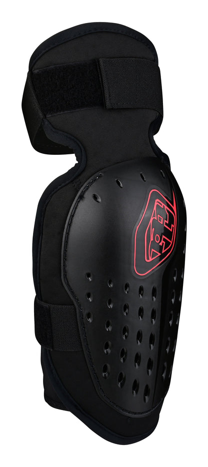 Troy Lee Designs Youth Rogue Elbow Guard Hard Shell Solid Black