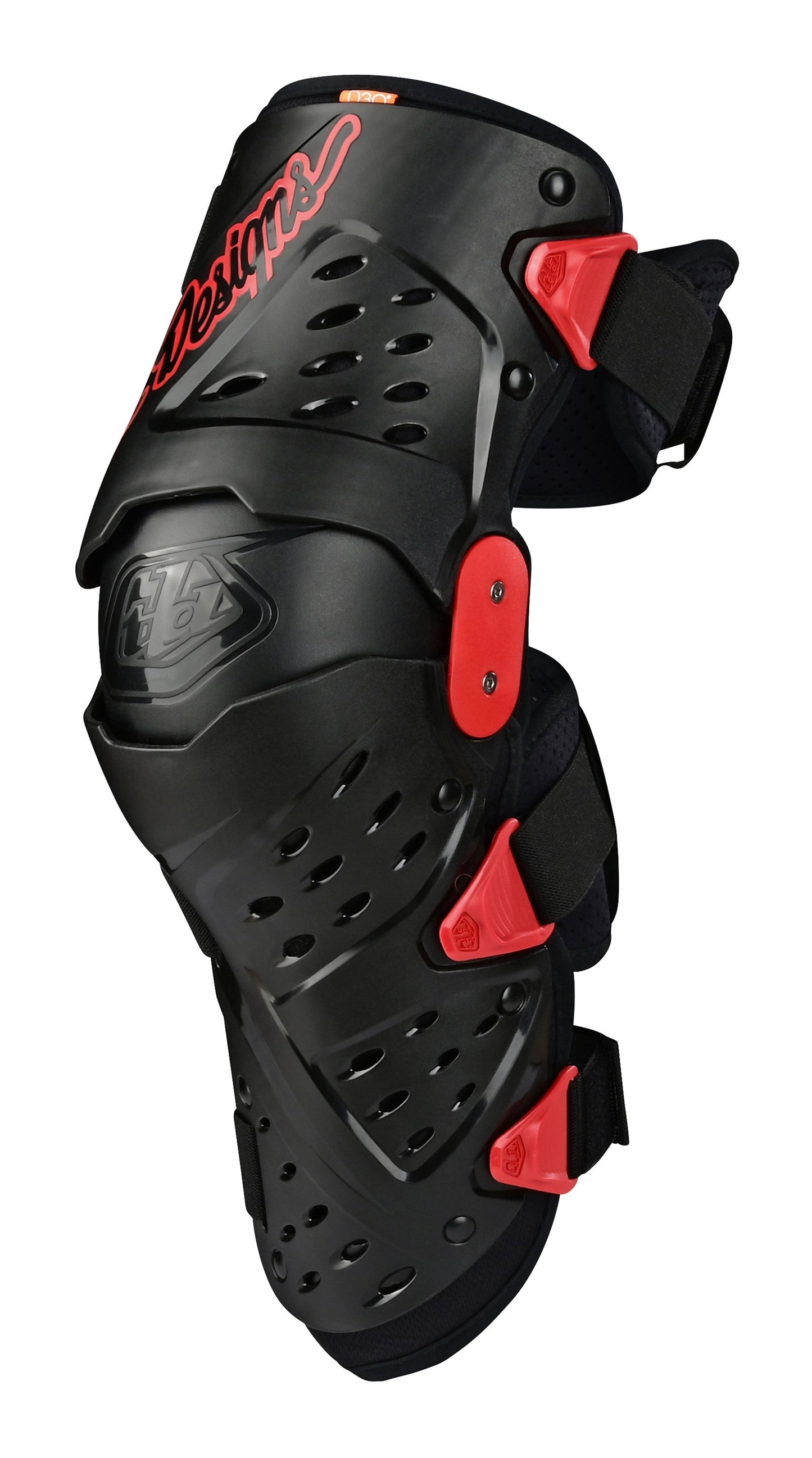 Troy Lee Designs Triad Knee/Shin Guard Hard Shell Solid Black