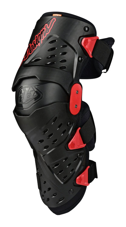 Troy Lee Designs Triad Knee/Shin Guard Hard Shell Solid Black