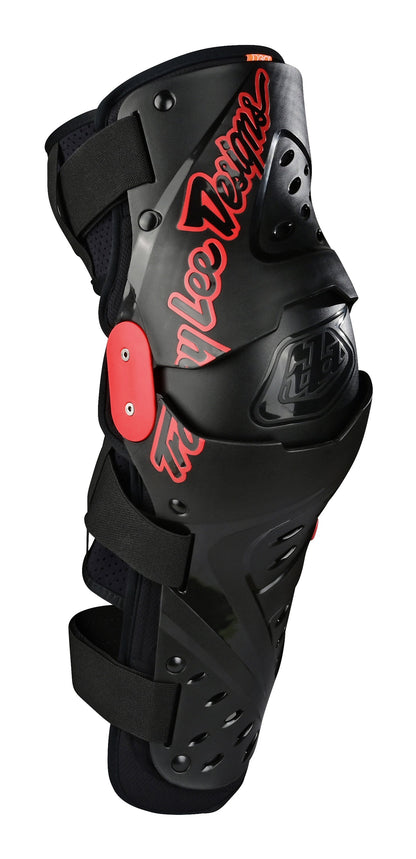 Troy Lee Designs Triad Knee/Shin Guard Hard Shell Solid Black