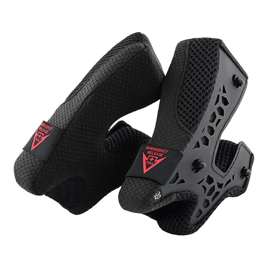 Troy Lee Designs SE5 Composite Cheekpads (35mm) Black